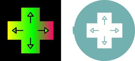 Unique Direction Keys Icon Design vector