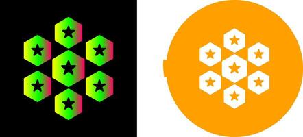 Unique Reputation Management Icon Design vector