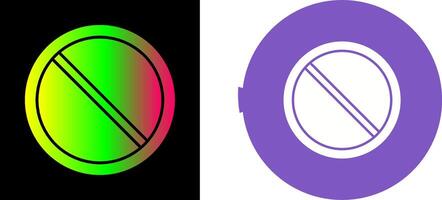 Prohibited Icon Design vector