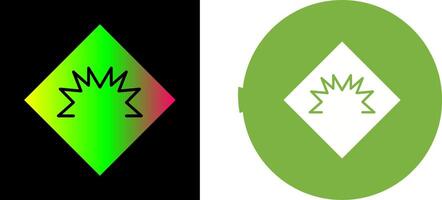 Danger of Welding Flash Icon Design vector