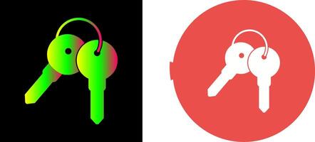 Keys Icon Design vector
