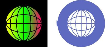 Globe Icon Design vector