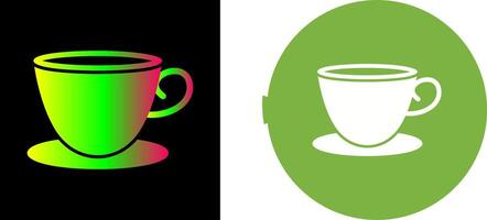 Tea Cup Icon Design vector