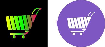 Unique Shopping Cart Icon Design vector