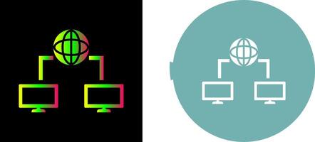 Unique Internet Connectivity Icon Design vector