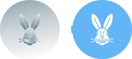 Rabbit Icon Design vector