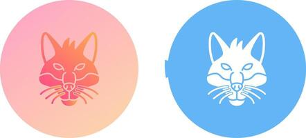 Fox Icon Design vector