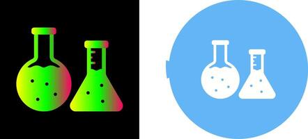 Flask Icon Design vector
