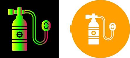 Oxygen Tank Icon Design vector