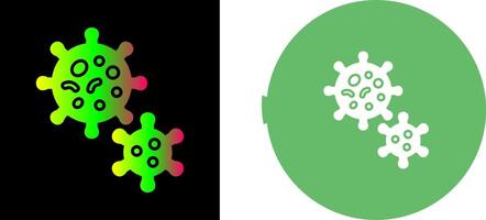 Virus Icon Design vector