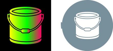 Paint Bucket Icon Design vector