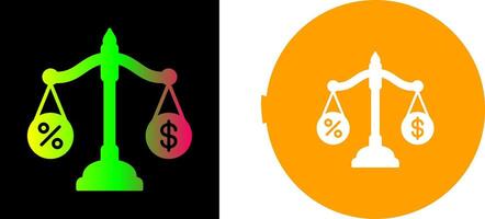 Scale Icon Design vector