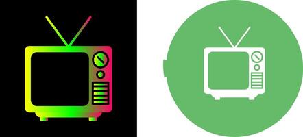 Television Broadcast Icon Design vector