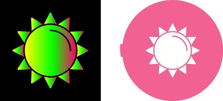 diseño de icono de sol vector