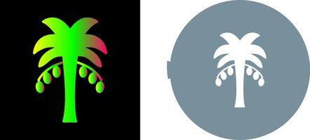 Coconut trees Icon Design vector