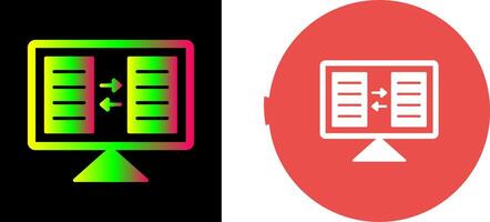 File Sharing Icon Design vector