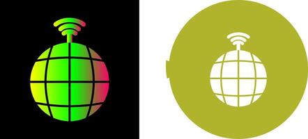 Global Signals Icon Design vector