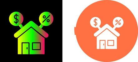 Mortgage Icon Design vector