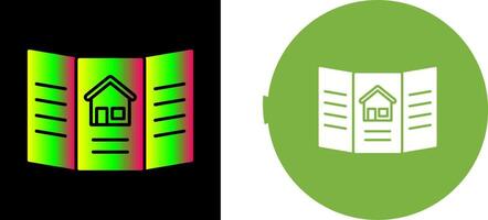 Brochure Icon Design vector