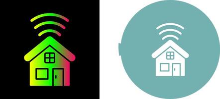 Smart House Icon Design vector