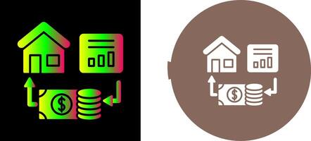 Investment Icon Design vector