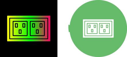 Socket Icon Design vector