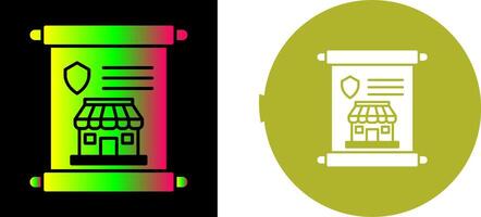 Policy Icon Design vector