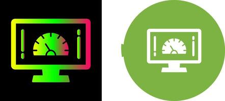 Speed Test Icon Design vector