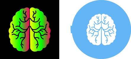 diseño de icono de cerebro vector