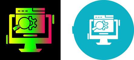 Search Engine Icon Design vector