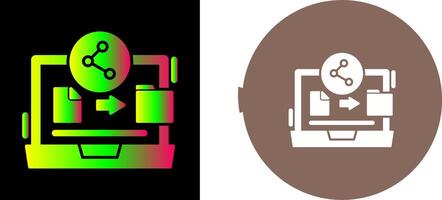 File Share Icon Design vector