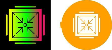 Minimize Icon Design vector