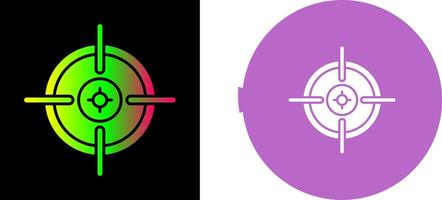 Aim Icon Design vector