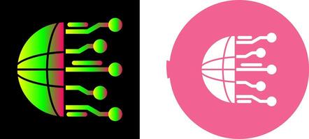 Network Icon Design vector
