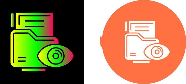 Data Visualization Icon Design vector