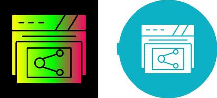 Share Icon Design vector