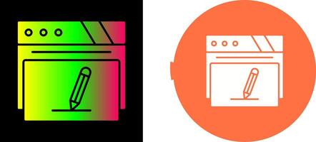 Edit Icon Design vector