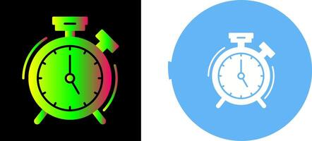 diseño de icono de reloj de alarma vector