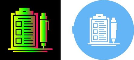 Check List Icon Design vector