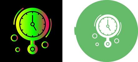 Wall Clock Icon Design vector