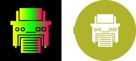 Printer Icon Design vector