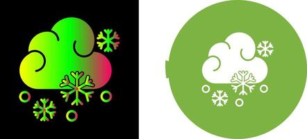 Snowy Icon Design vector