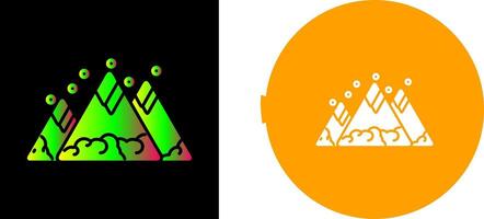 Mountain Icon Design vector