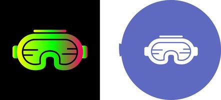 Goggle Icon Design vector