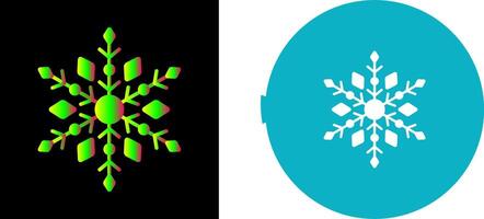 Snow Flake Icon Design vector