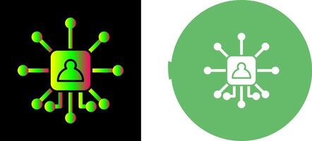 Networking Icon Design vector