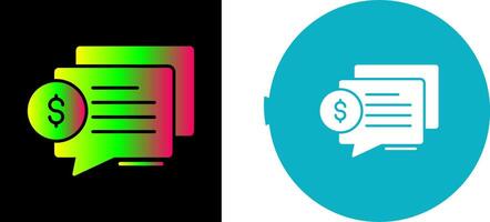 Dialog Icon Design vector