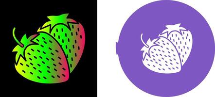 Strawberry Icon Design vector