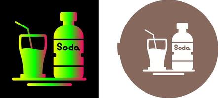 soda icono diseño vector