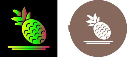 Pineapple Icon Design vector